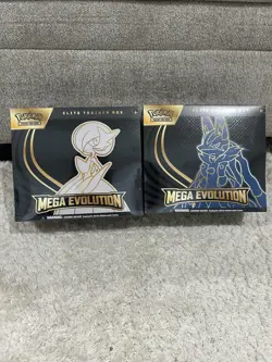 Pokemon Mega Evolution Gardevoir & Lucario ETB Elite Trainer Box Set - Image 1