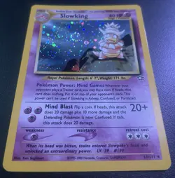 Pokemon 2000 Neo Genesis Slowking #14 Holo 🌀 EX-MT - Image 2