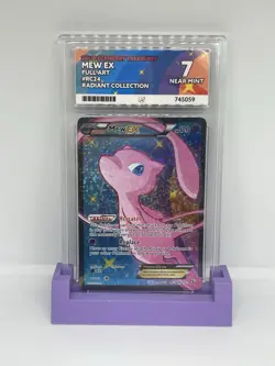 Pokemon TCG💗Mew EX Full Art RC24/RC25💗Legendary Treasures Radiant Col- ACE 7 - Image 1