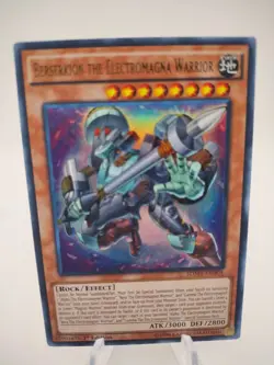 Yu-Gi-Oh! TCG Berserkion The Electromagna Warrior SDMY-EN004 1st Edition Holo - Image 1