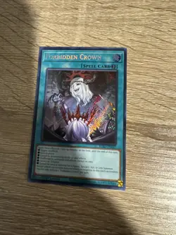 Forbidden Crown 1st Edition Secret Rare BPRO-EN067 Yu-Gi-Oh! - Image 1