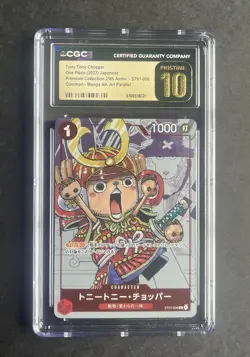PSA 10 Tony Tony Chopper ST01-006 (Promo) 25th Anniversary Edition ONE PIECE JP - Image 1
