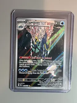 Pokemon TCG Clawitzer 141/132 Mega Evolution Illustration Rare MINT/Near Mint - Image 1