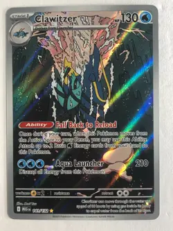 Pokemon TCG Mega Evolutions Clawitzer 141/132 Near Mint - Image 1