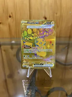 Pikachu ex 179/131 - Gold Hyper Rare - Pokemon TCG: Prismatic Evolutions - NM - Image 1