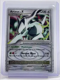 ARCEUS LV. X 2009 POKEMON DIAMOND & PEARL BLACK STAR PROMO HOLO #DP56 Q6233 - Image 1