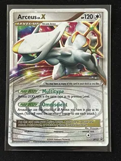 Pokemon TCG Diamond and Pearl Arceus LV.X Black Star Promo Card DP53 - Image 1