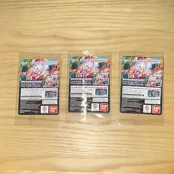 Bandai Namco One Piece CCG US Voyage Monkey D. Luffy Foil 3 Cards 5000 English - Image 2
