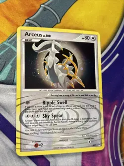 Arceus LV. 100 Holo Rare Arceus AR5 LP Pokemon Card - Image 1