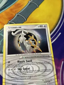Arceus LV. 100 Holo Rare Arceus AR5 LP Pokemon Card - Image 2