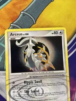 Arceus LV. 100 Holo Rare Arceus AR5 LP Pokemon Card - Image 3