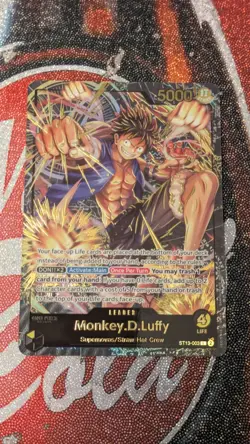 Monkey.D.Luffy Premium Card Collection Leader Collection ST13-003 One Piece TCG - Image 1