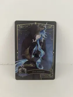 Aniplex Disney Twisted Wonderland Anime Idia Metal Card - Image 1