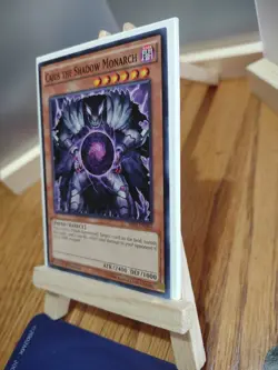 Yu-Gi-Oh Card Caius The Shadow Monarch SR01-EN004 1st Edition Collectable Game. - Image 2