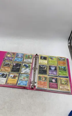 Pokemon Magikarp & Caterpie Assorted Trading Cards Game With Binder Case Lot Of - Image 3