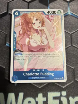 Charlotte Pudding R OP06-047 Wings of the Captain One Piece TCG - Image 1