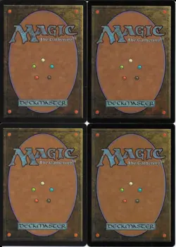 MTG: BLOOD LUST 5th Edition COMMON; played, Excellent condition x4 - Image 2