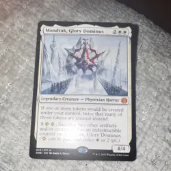 Magic: The Gathering Mondrak Glory Dominus Legendary Creature Phyrexia Mythic 0. - Image 1
