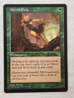 NM Mirri's Guile Tempest Mtg Magic the Gathering - Image 1