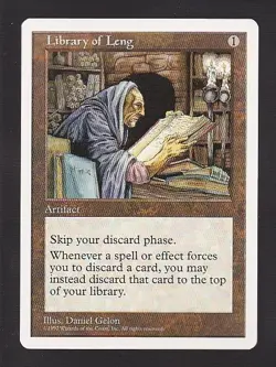 MTG 5th Edition Library of Leng - Image 1