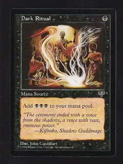MTG Mirage Dark Ritual - Image 1
