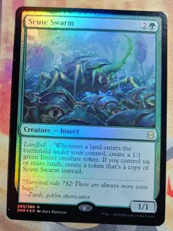 Scute Swarm (Foil) MTG Zendikar Rising (ZNR) (NM) - Image 1