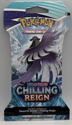 Pokemon TCG Sword & Shield Chilling Reign Booster Pack 1x 820650808470 - Image 1