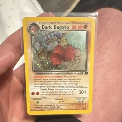 Pokemon TCG Dark Dugtrio Team Rocket 6/82 Holo Rare 2000 Wizards 20+ 50 HP - Image 1