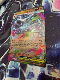 Mega Charizard X EX 013/094 Double Rare - Pokemon TCG - Mega Evolutions - NM - Image 3