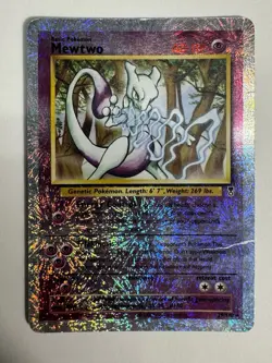 Mewtwo Reverse Holo 29/110 Legendary Collection 2002 Pokemon WOTC Vintage DMG - Image 1