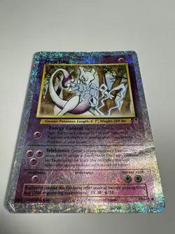 Mewtwo Reverse Holo 29/110 Legendary Collection 2002 Pokemon WOTC Vintage DMG - Image 2