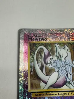 Mewtwo Reverse Holo 29/110 Legendary Collection 2002 Pokemon WOTC Vintage DMG - Image 3