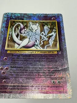 Mewtwo Reverse Holo 29/110 Legendary Collection 2002 Pokemon WOTC Vintage DMG - Image 5