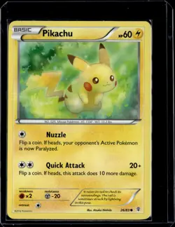 Pokemon TCG Pikachu Generations 26/83 Regular (LP) / Pokemon TCG - Image 1