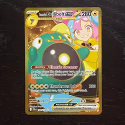 Iono's Bellibolt ex 188/159 Pokemon Journey Together SV09 Hyper Rare Gold NM - Image 1