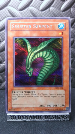 | Yugioh Sinister Serpent SDD-002 Secret Stairway To The Destined Duel HP 🔥 | - Image 1