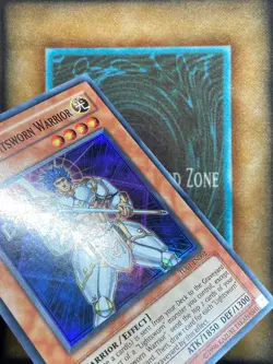 Yugioh Garoth, Lightsworn Warrior TU01-EN002 Super Rare Euro English NM - Image 2