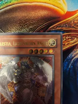 Yu-Gi-Oh Celestia, Lightsworn Angel - Ultimate Rare LODT-EN024 1st Edition, LP - Image 3