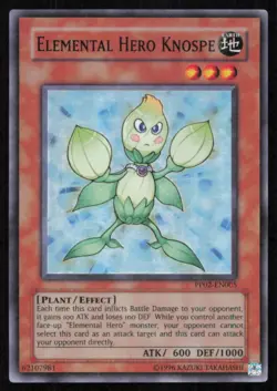Yu-Gi-Oh! Elemental Hero Knospe #PP02-EN005 Light Play - Image 1