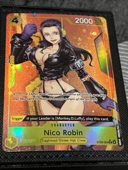 Nico Robin ST29-009 Full Art Alt Starter Deck 29 Egghead One Piece English - Image 1