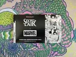 NEW-MTG Secret Lair X Marvel’s Spider-Man: Venom Unleashed (Inks) - Rainbow Foil - Image 1