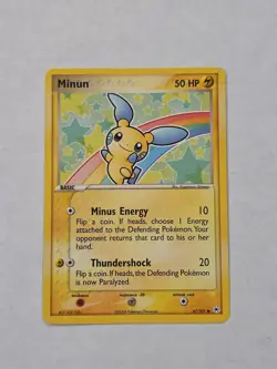 Pokemon Card - Minun Hidden Legends 67/101 Common - Image 1