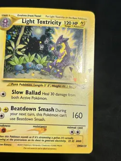 🌀SWIRL🌀Light Toxtricity SWSH137 SWSH Sword & Shield Promo Card Holo 1 DAY SHIP - Image 3