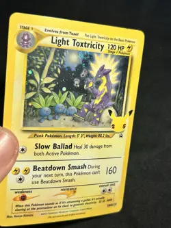🌀SWIRL🌀Light Toxtricity SWSH137 SWSH Sword & Shield Promo Card Holo 1 DAY SHIP - Image 4