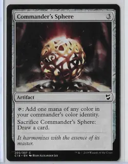 MTG Commander's Sphere Commander 2018 (C18) Common Magic Card #200/307 Unplayed - Image 2