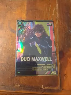 Gundam Arsenal Base card UT02-058 P Duo Maxwell - Image 1