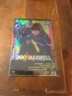 Gundam Arsenal Base card UT02-058 P Duo Maxwell - Image 2