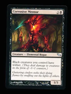 * * 1x Corrosive Mentor x1 * * Shadowmoor MTG NM Near Mint - Image 1