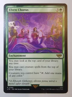 Elven Chorus 0160 LTR Magic the Gathering - Image 1