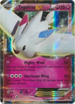 Togekiss-EX - 83/122 - Holo Rare ex - BREAKPoint #83/122 Pokemon TCG - Image 1